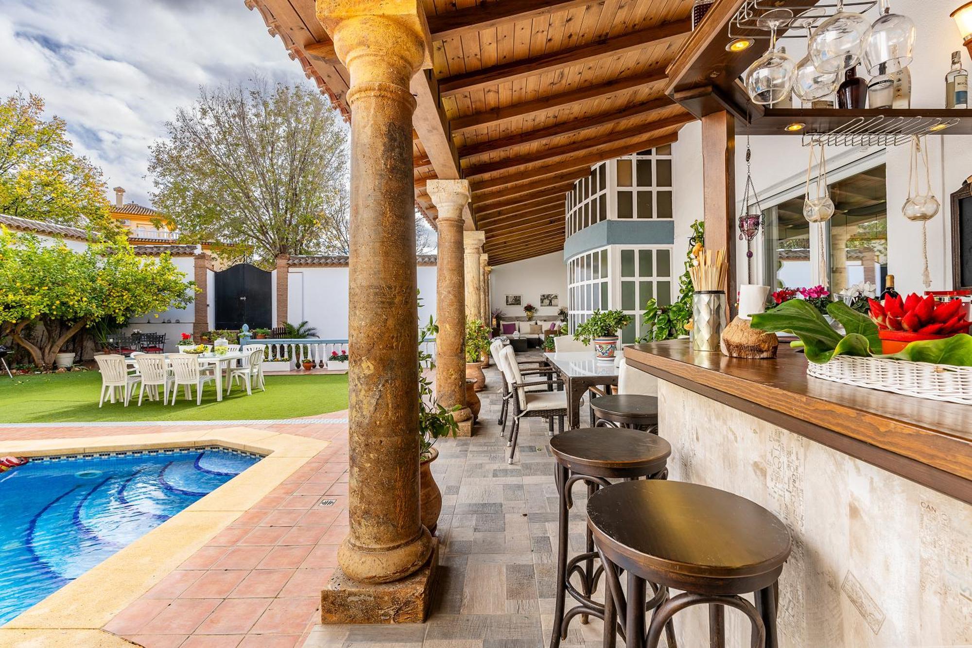 Casa De Amigos La Latina Con Piscina, Chimenea Y Barbacoa Villa Illora Exterior photo